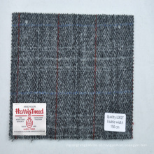 harris tweed tecido de lã pesado para sobretudo de inverno